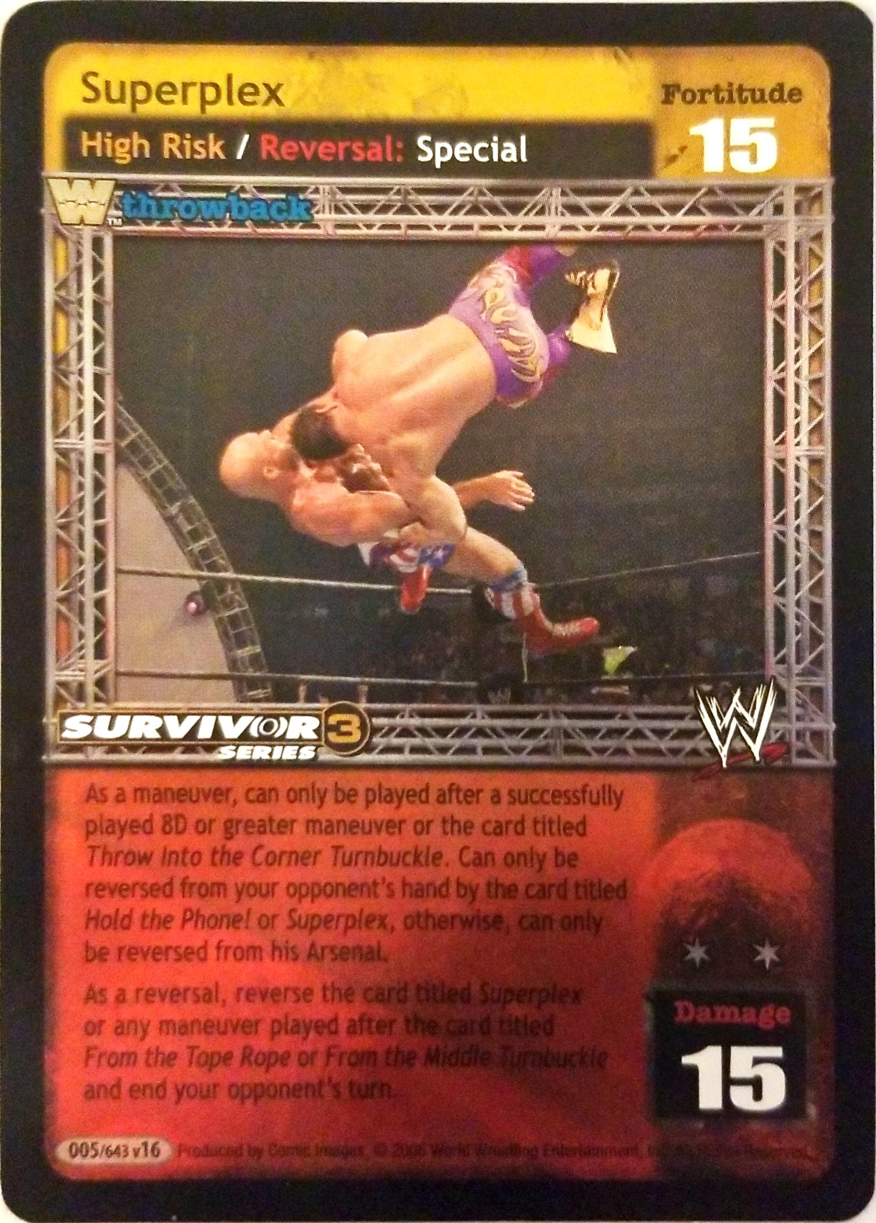 Superplex THROWBACK
